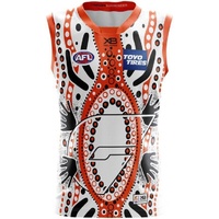 GWS Giants 2019 AFL Indigenous Guernsey (S - 7XL) 