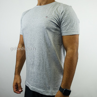 Gant Original Plain Crew Neck Tee in Grey (Sizes S - 5XL Available)