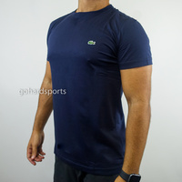 Lacoste Basic Crew Neck Tee in Navy (Sizes S - 2XL Available)