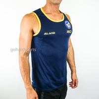 Parramatta Eels 2018 NRL Navy/Gold Training Singlet (Sizes S - 3XL)