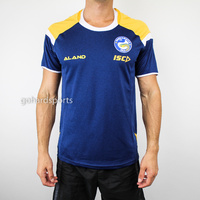 Parramatta Eels 2018 NRL Mens Ink Marle/Gold Training Tee (Sizes S - 2XL)