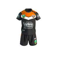 Wests Tigers 2018 NRL Toddler Home Jersey + Shorts Set **BNWT** (SIZE 4 ONLY) 