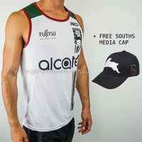 South Sydney Rabbitohs 2018 White Training Singlet *BNWT* (Sizes S - 3XL)