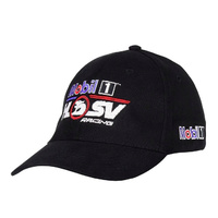 Holden HSV Mobil 1 Racing Adults Fitted Cap in Black/Red 