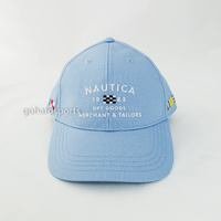 Nautica Mens Flag Cap (Dri-Fit) in Light Navy
