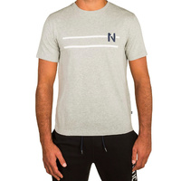 Nautica J-Class Stripe Tee in Grey (Sizes XS - 2XL Available)