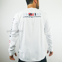 Nautica Competition 83 Long-Sleeve Tee in White (Sizes XS - 2XL Available)
