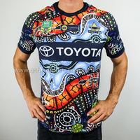 North Queensland Cowboys 2018 NRL Indigenous Jersey Mens & Kids Sizes *BNWT*