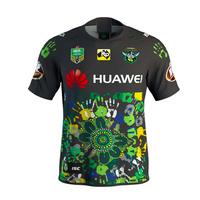 Canberra Raiders 2018 NRL Men's Indigenous Jersey (Sizes S - XL) ON SALE NOW!