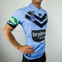 NSW Blues State of Origin 2018 Player-Fit Test Performance Jersey (Sizes S-4XL) 