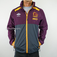 Brisbane Broncos 2019 NRL Mens Wet Weather Jacket (Sizes S - 3XL)