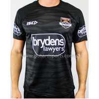 Wests Tigers 2019 NRL Training Tee in Black (Mens + Kids Sizes)