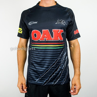 Penrith Panthers 2018 NRL Men's Training Tee in Grey (Sizes L - 5XL) *BNWT* 