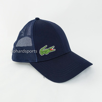 Lacoste Trucker Mesh Adjustable Cap in Navy 
