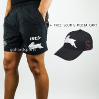 South Sydney Rabbitohs 2019 NRL ISC Training Shorts (Mens + Kids Sizes) *BNWT*